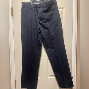 2 pairs of Dockers Khaki Signature Fit Pants in blue and gray